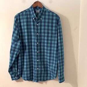 Bonobos Lightweight Long Sleeve Button Down 100% Cotton Shirt 
Size L